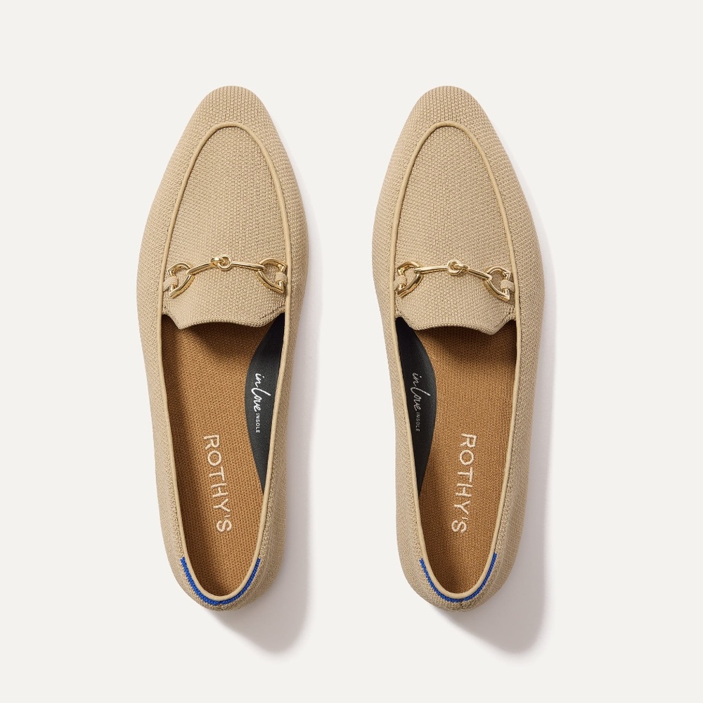 Rothy's The Double Bit Loafer - Dune Size 7.5
